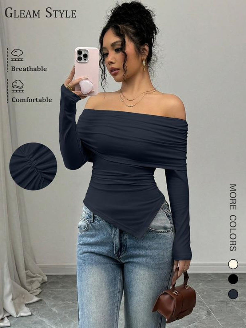 PureElegance One-Sleeve Top