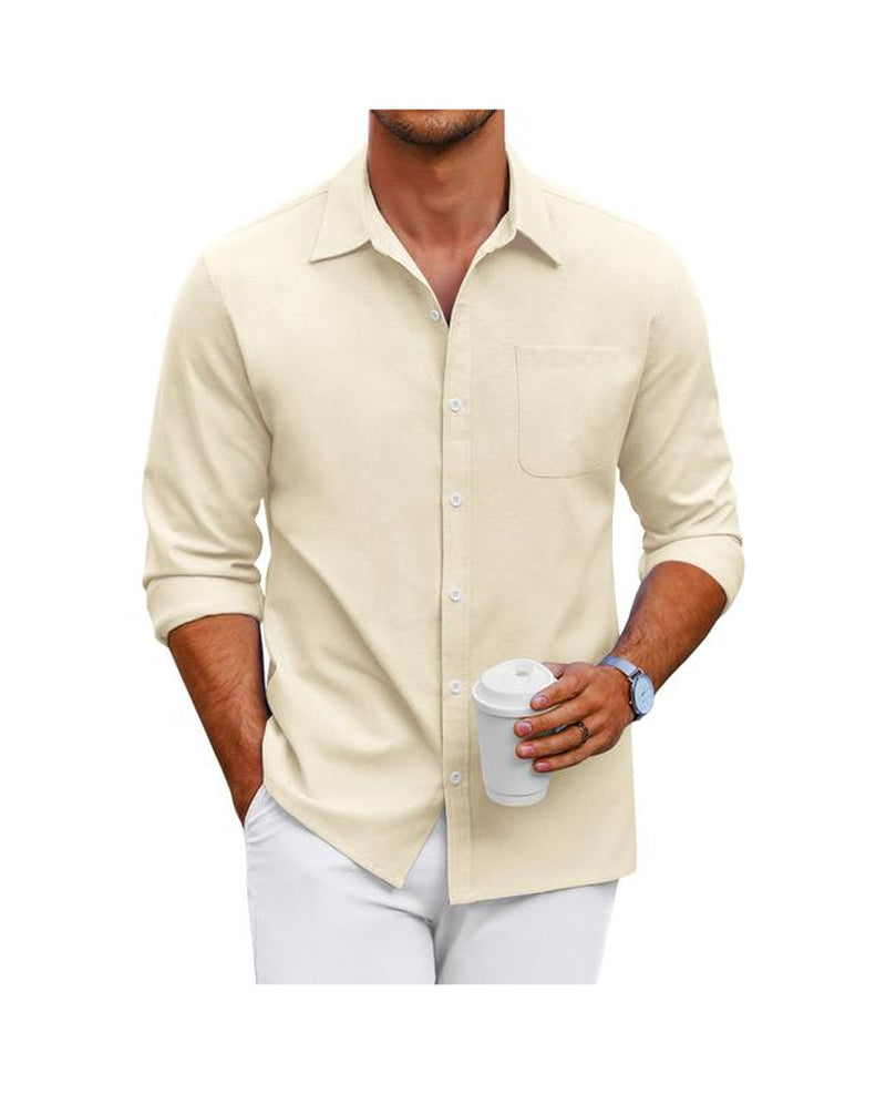 COOFANDY Premier Short-Sleeve Office Shirt