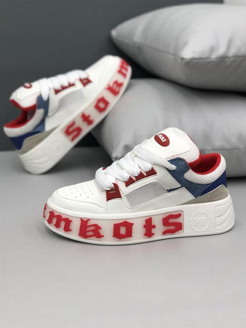 Chunky Letter Sneakers