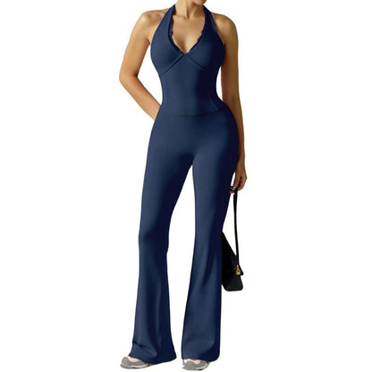 FitGoddess Nylon Stretch Jumpsuit