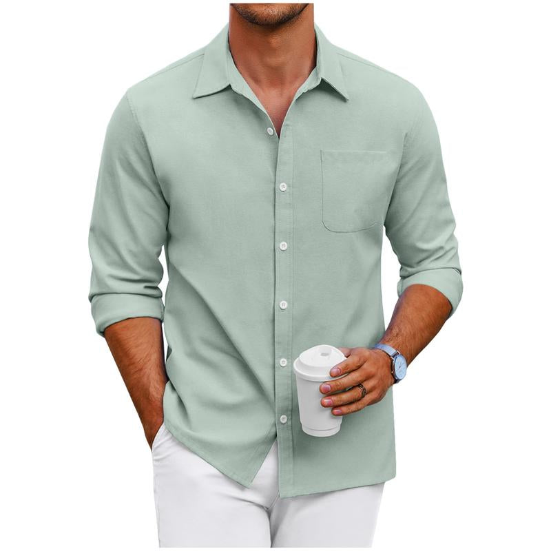 COOFANDY Premier Short-Sleeve Office Shirt