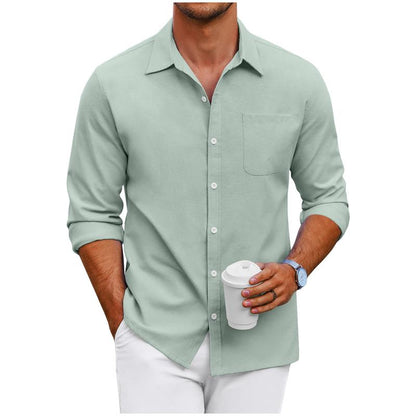COOFANDY Premier Short-Sleeve Office Shirt