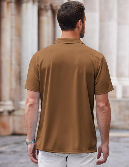 COOFANDY ImperialPress Short-Sleeve Shirt