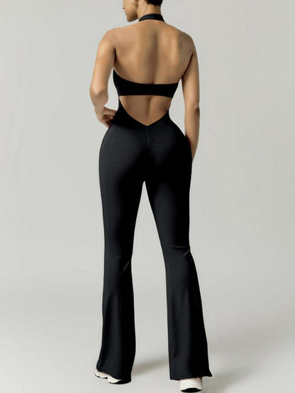 FitGoddess Nylon Stretch Jumpsuit