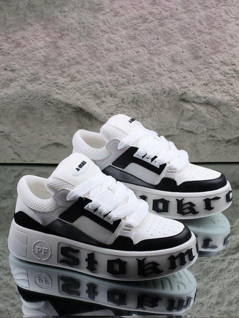 Chunky Letter Sneakers