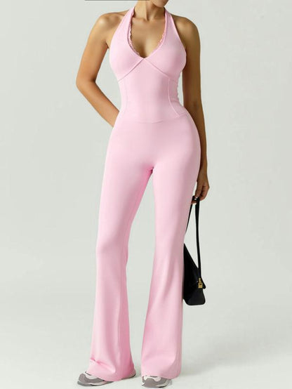 FitGoddess Nylon Stretch Jumpsuit