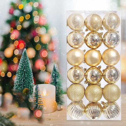 FestiveShine Ornament Set 36 PCS