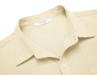 COOFANDY Premier Short-Sleeve Office Shirt