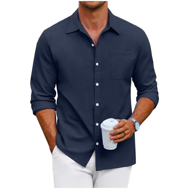 COOFANDY Premier Short-Sleeve Office Shirt