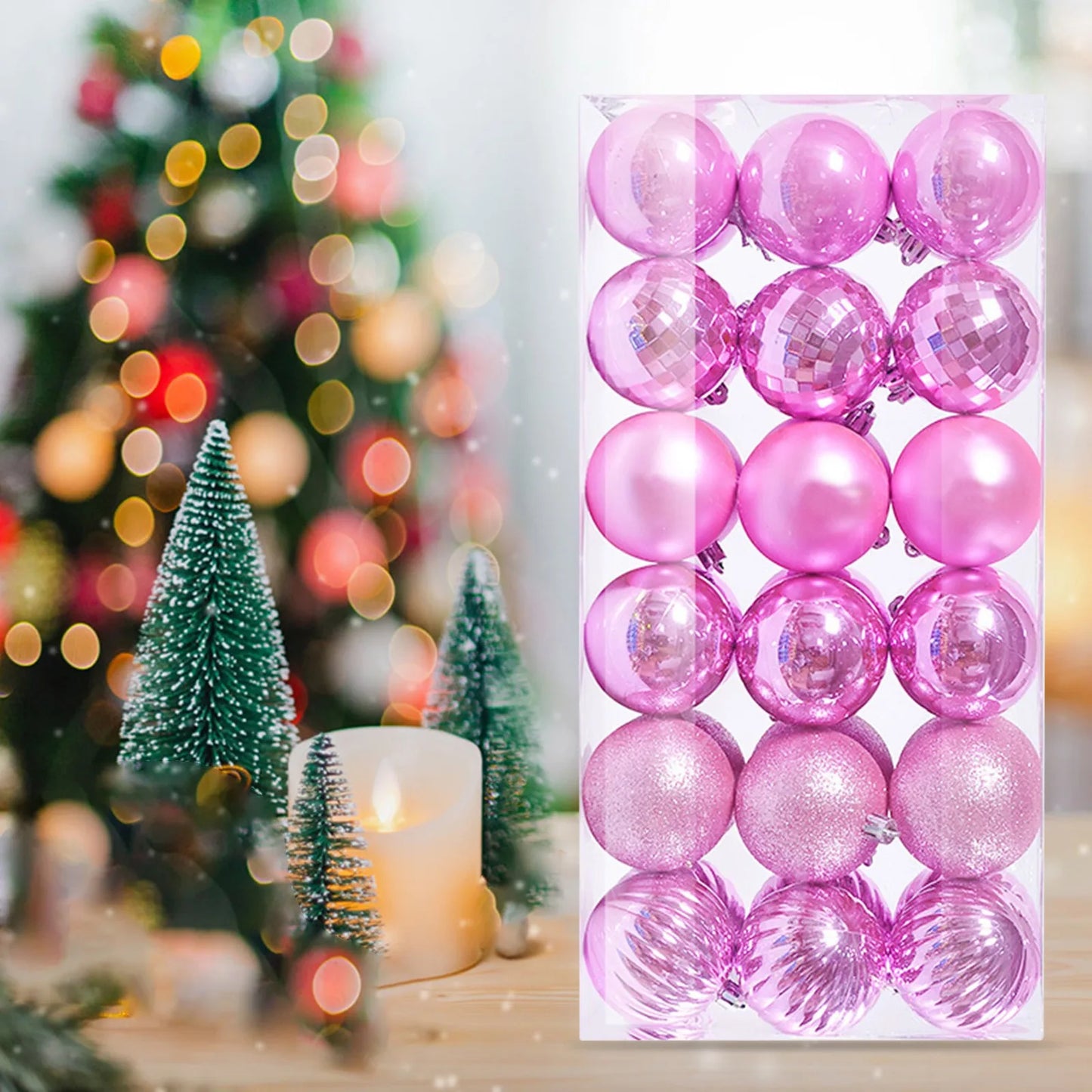 FestiveShine Ornament Set 36 PCS