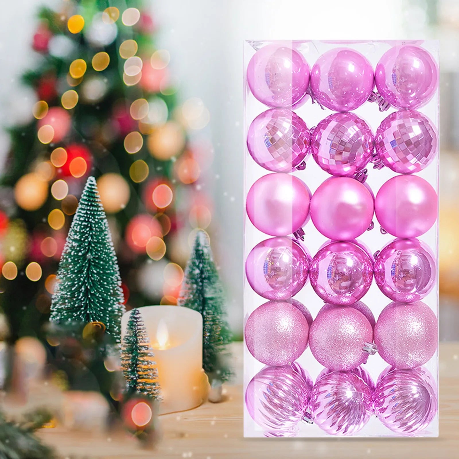 FestiveShine Ornament Set 36 PCS