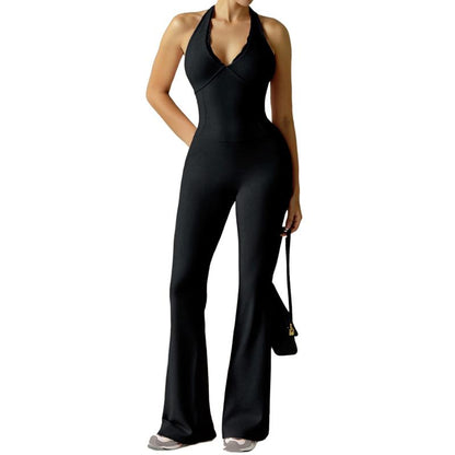 FitGoddess Nylon Stretch Jumpsuit