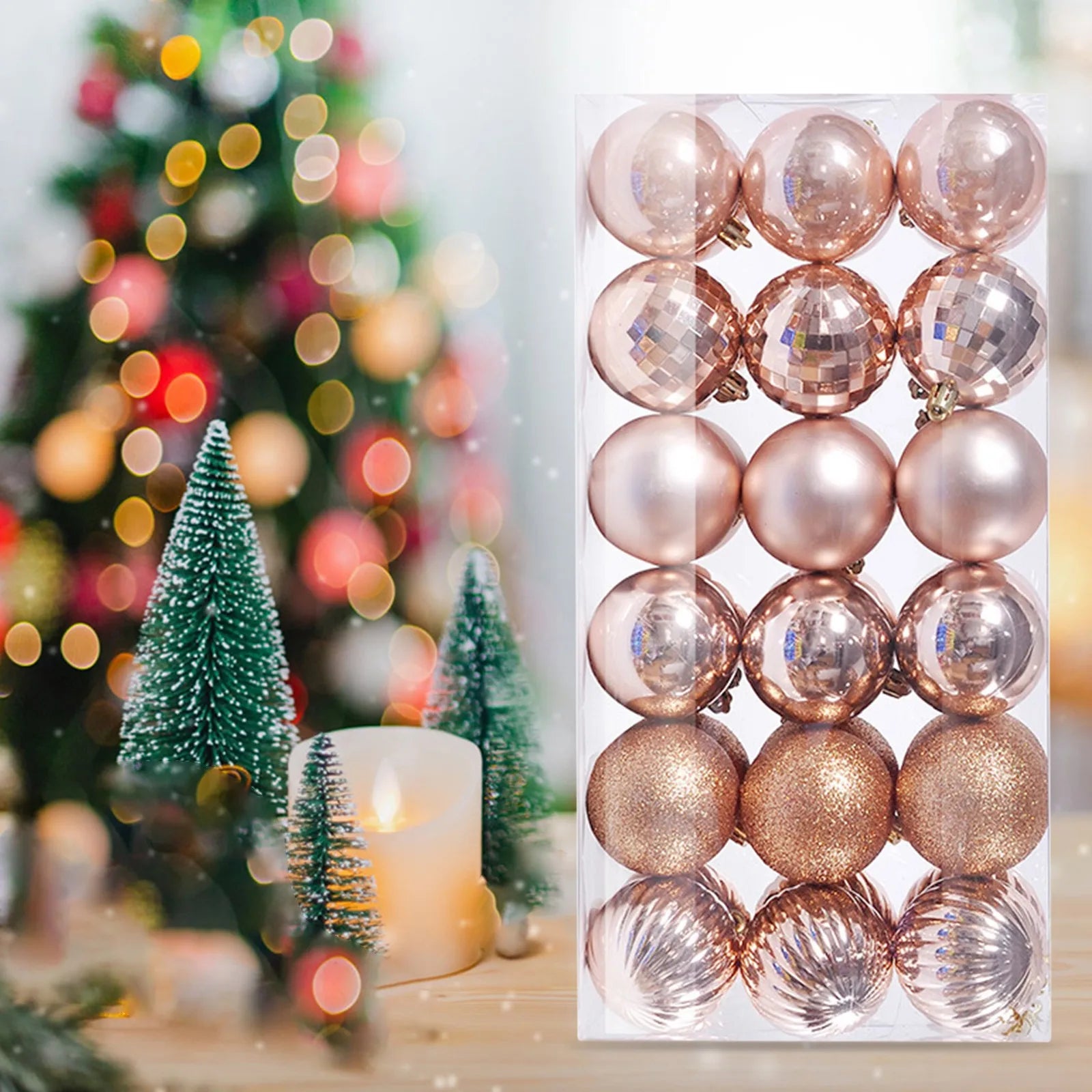 FestiveShine Ornament Set 36 PCS