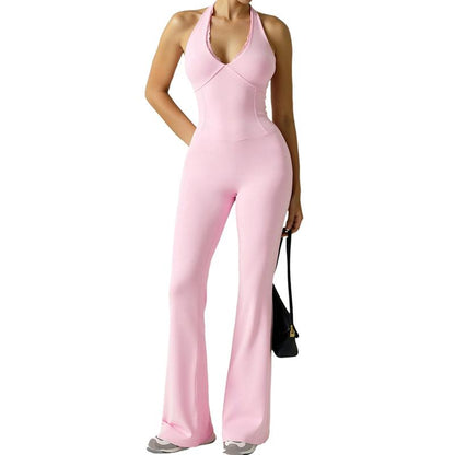 FitGoddess Nylon Stretch Jumpsuit