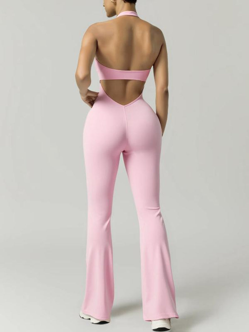 FitGoddess Nylon Stretch Jumpsuit