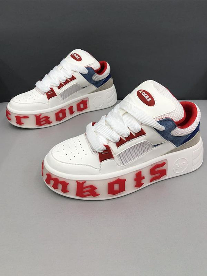Chunky Letter Sneakers